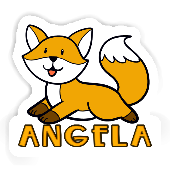 Sticker Angela Fox Laptop Image