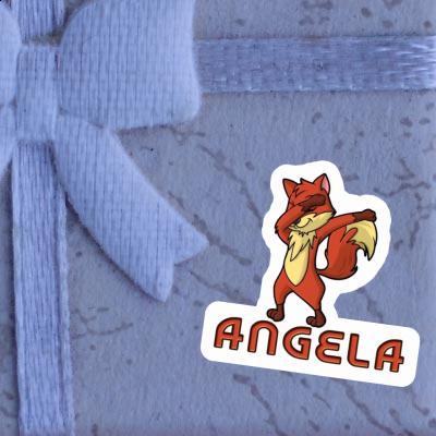 Sticker Angela Dabbing Fox Image