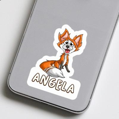 Fox Sticker Angela Laptop Image