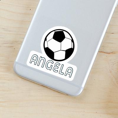 Sticker Fußball Angela Notebook Image