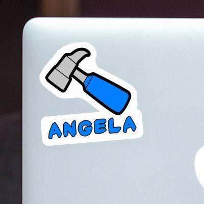 Sticker Angela Gavel Laptop Image