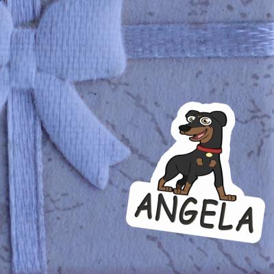 Sticker German Pinscher Angela Gift package Image