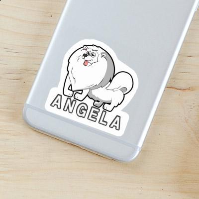 German Spitz Sticker Angela Notebook Image