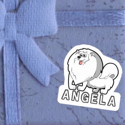 German Spitz Sticker Angela Gift package Image