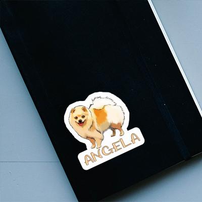 German Spitz Sticker Angela Laptop Image