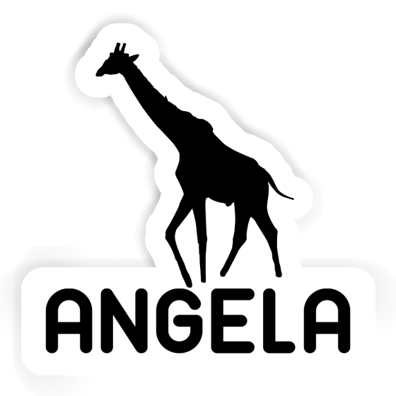 Aufkleber Giraffe Angela Image