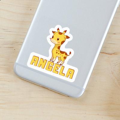 Giraffe Sticker Angela Notebook Image