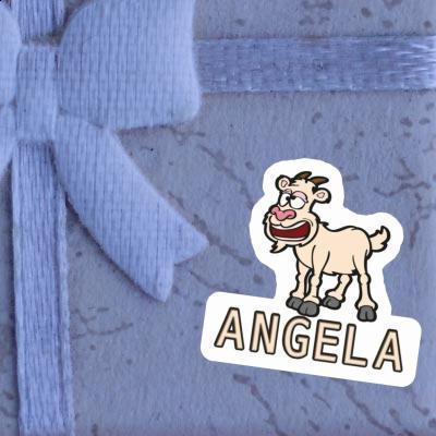 Angela Sticker Ziege Image
