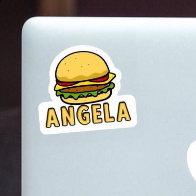 Autocollant Angela Cheeseburger Laptop Image