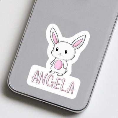 Rabbit Sticker Angela Laptop Image