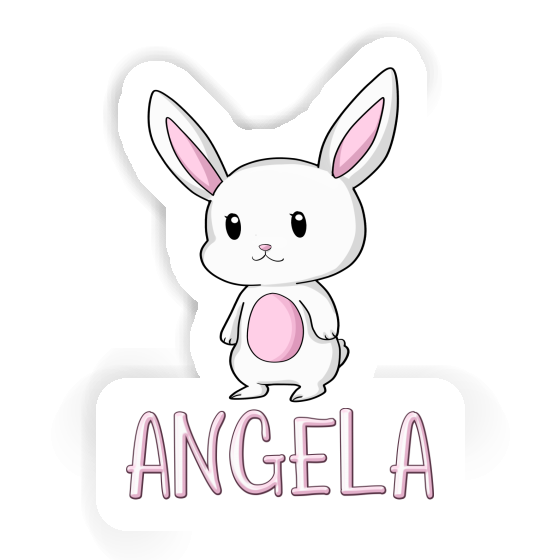Angela Sticker Hase Notebook Image