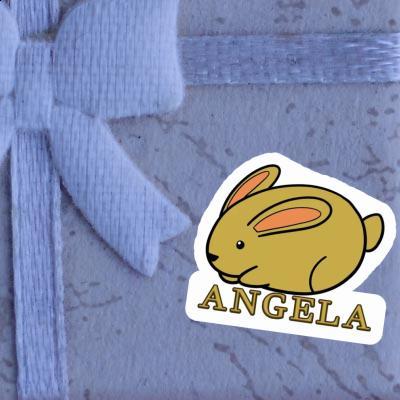 Angela Sticker Kaninchen Laptop Image