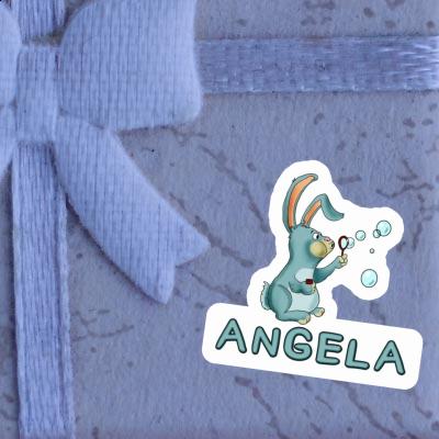 Aufkleber Angela Seifenblasen-Hase Gift package Image
