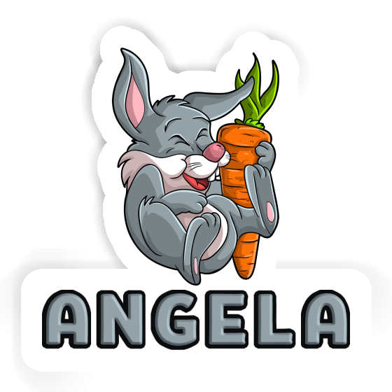 Sticker Hase Angela Gift package Image