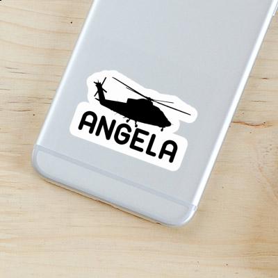 Angela Sticker Helicopter Laptop Image