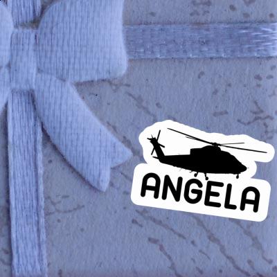Angela Sticker Helicopter Notebook Image