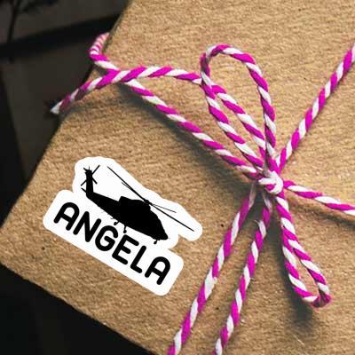 Autocollant Angela Hélicoptère Gift package Image