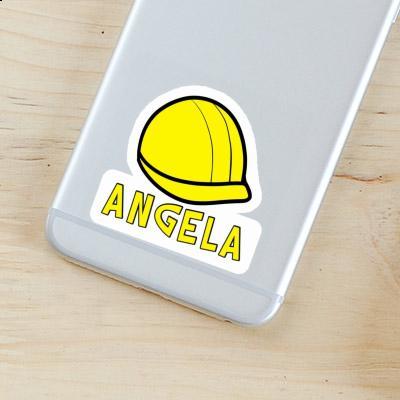 Angela Sticker Construction Helmet Image