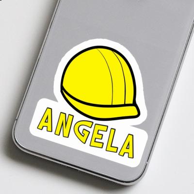 Angela Sticker Construction Helmet Image