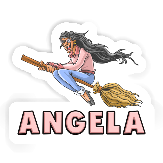 Witch Sticker Angela Notebook Image