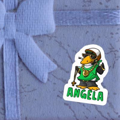 Hip-Hop-Pinguin Sticker Angela Image