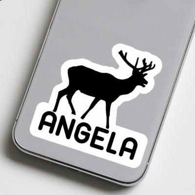 Deer Sticker Angela Notebook Image