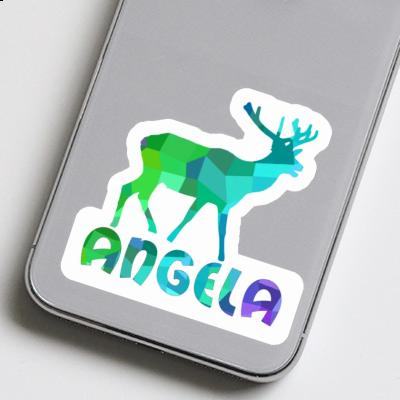 Hirsch Sticker Angela Laptop Image