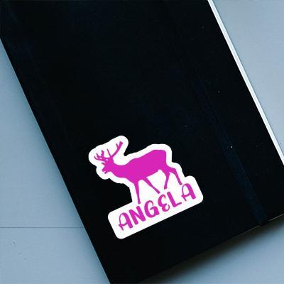 Angela Sticker Hirsch Laptop Image