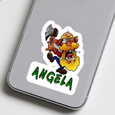 Forest Ranger Sticker Angela Laptop Image