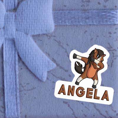 Dabbing Horse Sticker Angela Image
