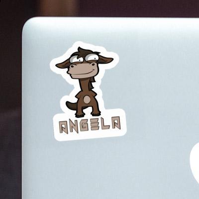 Angela Sticker Ross Laptop Image