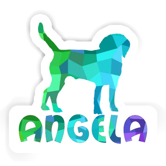 Hound Sticker Angela Notebook Image