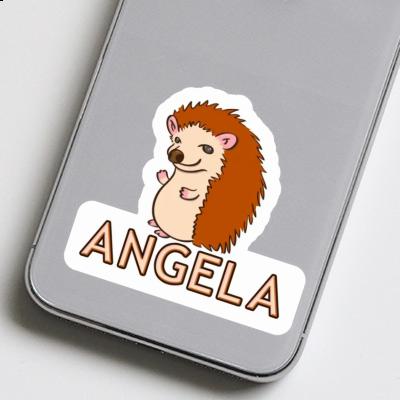 Sticker Igel Angela Laptop Image