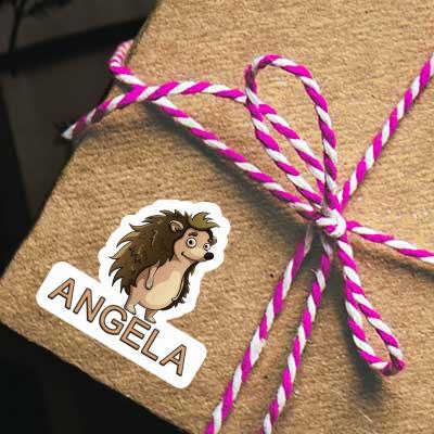 Angela Sticker Standing Hedgehog Gift package Image