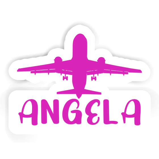 Angela Aufkleber Jumbo-Jet Image