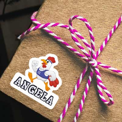 Huhn Aufkleber Angela Gift package Image