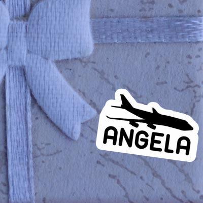Sticker Jumbo-Jet Angela Gift package Image