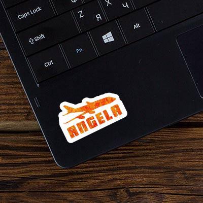 Sticker Angela Jumbo-Jet Notebook Image