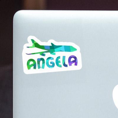 Sticker Jumbo-Jet Angela Gift package Image