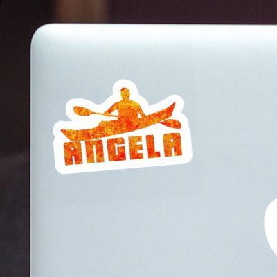 Angela Sticker Kayaker Image