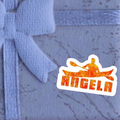 Kajakfahrer Aufkleber Angela Gift package Image