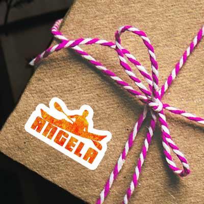 Angela Sticker Kayaker Gift package Image