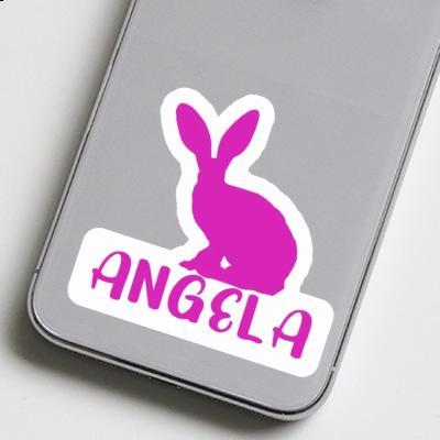 Angela Sticker Kaninchen Laptop Image