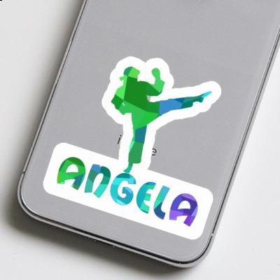 Sticker Karateka Angela Gift package Image