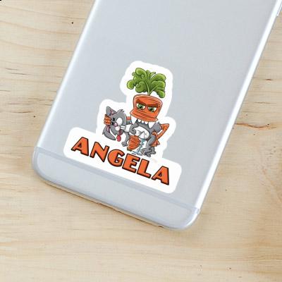 Sticker Angela Monster Carrot Notebook Image