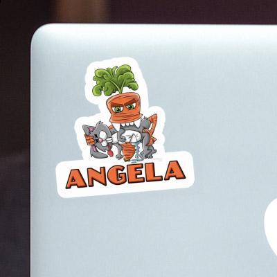 Sticker Angela Monster Carrot Image