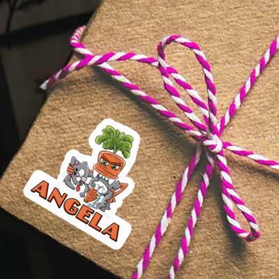 Autocollant Angela Carotte monstre Gift package Image