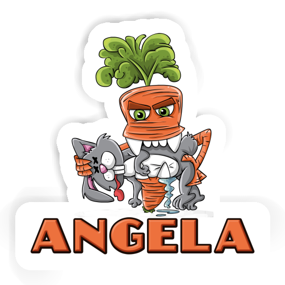 Sticker Angela Monster Carrot Notebook Image