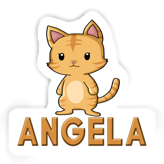 Kätzchen Aufkleber Angela Image