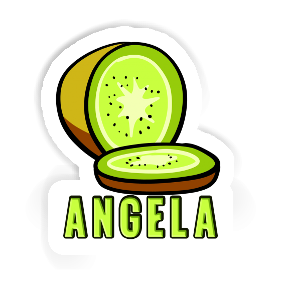 Kiwi Aufkleber Angela Image